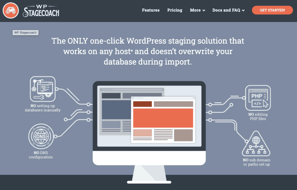 WP stagecoach home page